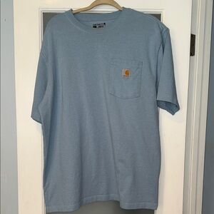 Carhartt Men's Blue Pocket T-Shirt🔥